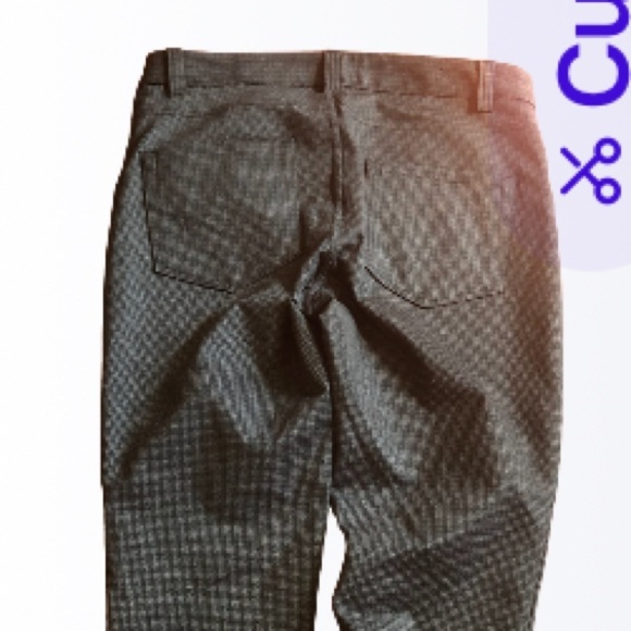 Karl Lagerfeld Paris Checkered Ankle Pants size 8 - Picture 4 of 15